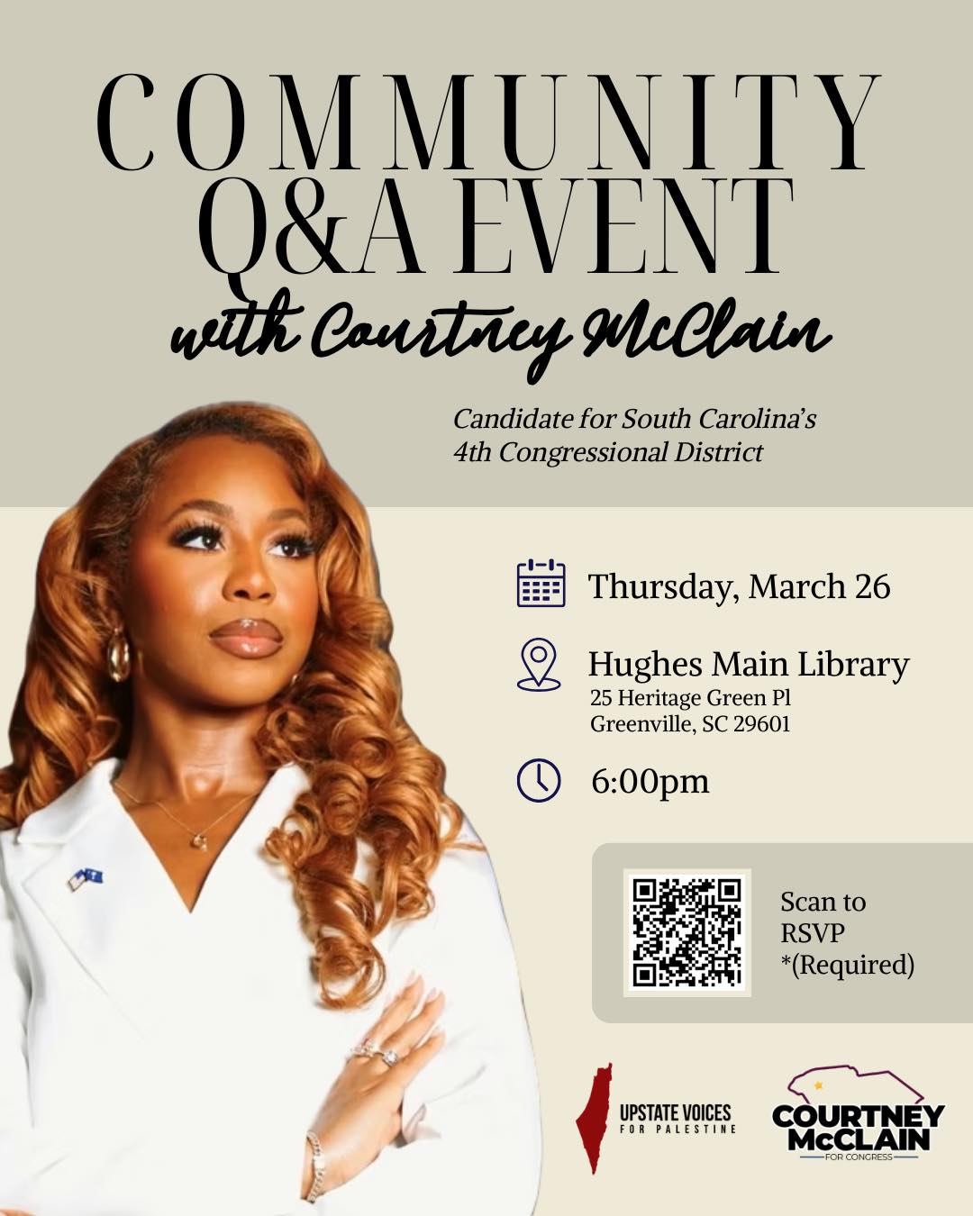 Community Q&A with Courtney McClain