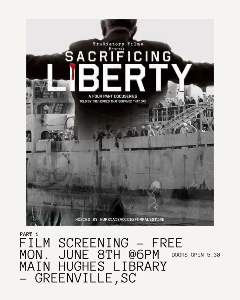 Sacrificing Liberty — film screening on the USS Liberty